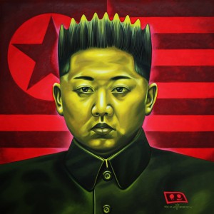 Kim Jong-un Oil On Canvas